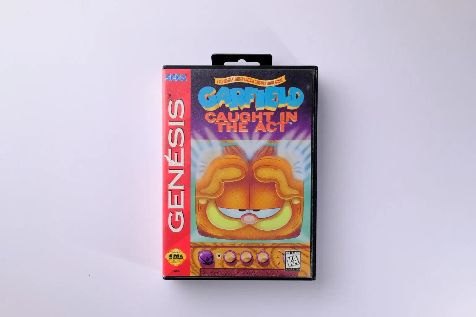 Garfield Caught in the Act Sega Genesis Complete RetroGate - Your Gateway to Classic Gaming