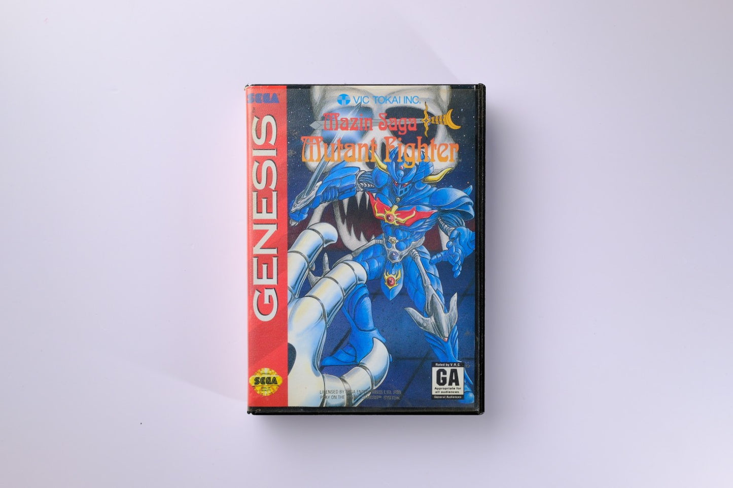 Mazin Saga Mutant Fighter Sega Genesis Complete