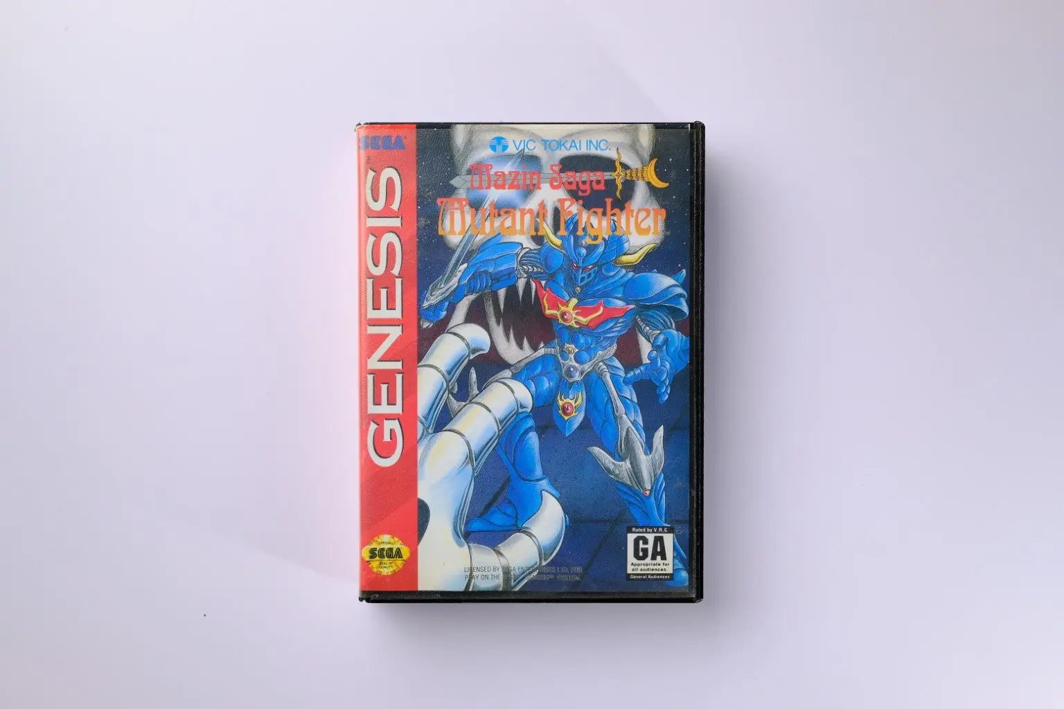 Mazin Saga Mutant Fighter Sega Genesis Complete RetroGate - Your Gateway to Classic Gaming