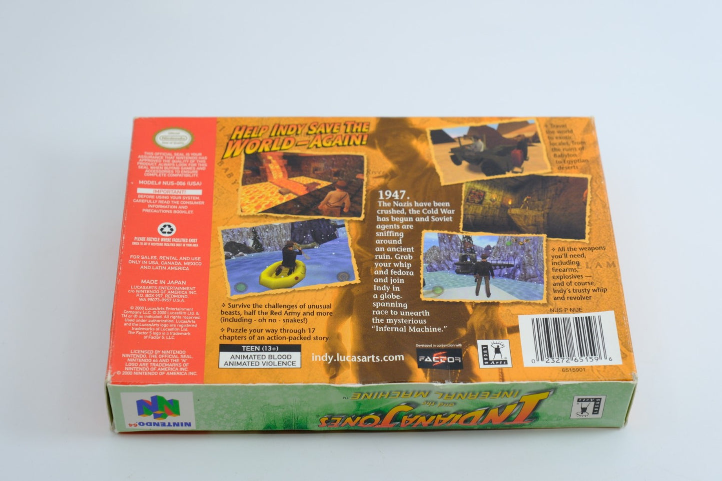 Indiana Jones and the Infernal Machine – Complete in Box