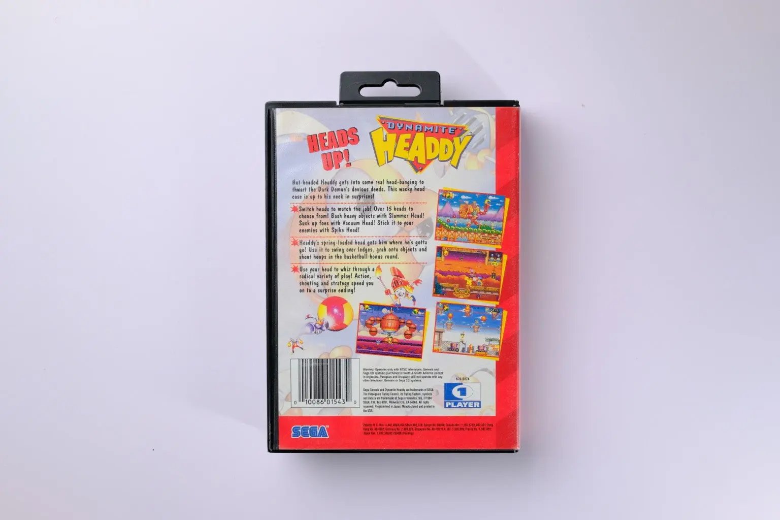 Dynamite Headdy Sega Genesis Complete RetroGate - Your Gateway to Classic Gaming