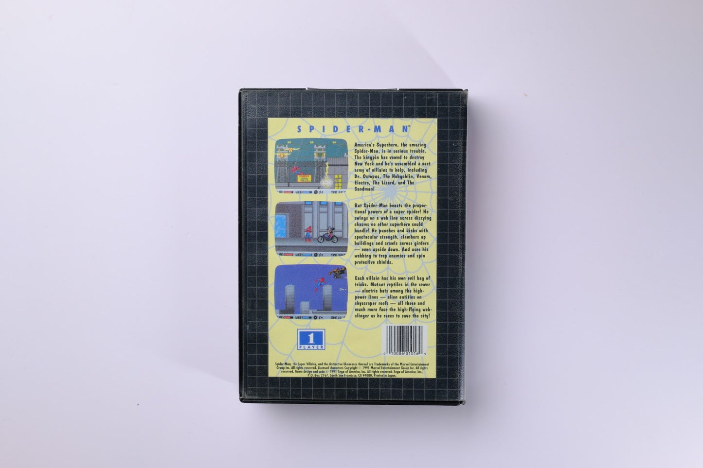 Spiderman Sega Genesis Complete