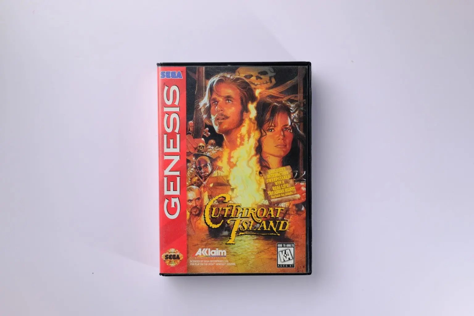 Cutthroat Island Sega Genesis Complete RetroGate - Your Gateway to Classic Gaming