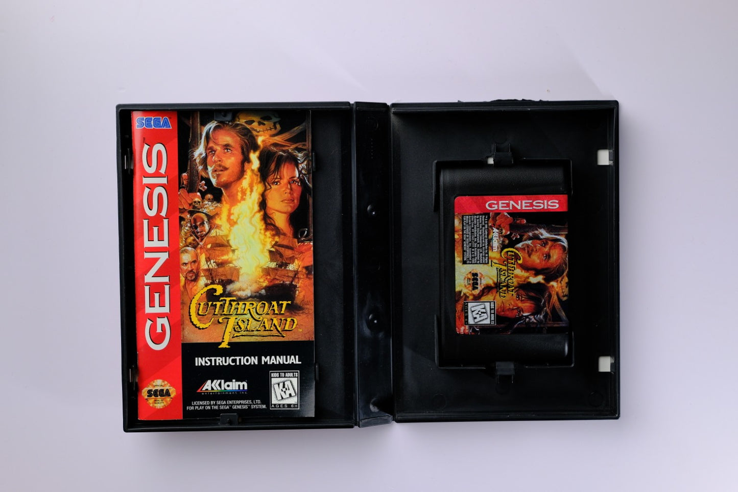 Cutthroat Island Sega Genesis Complete