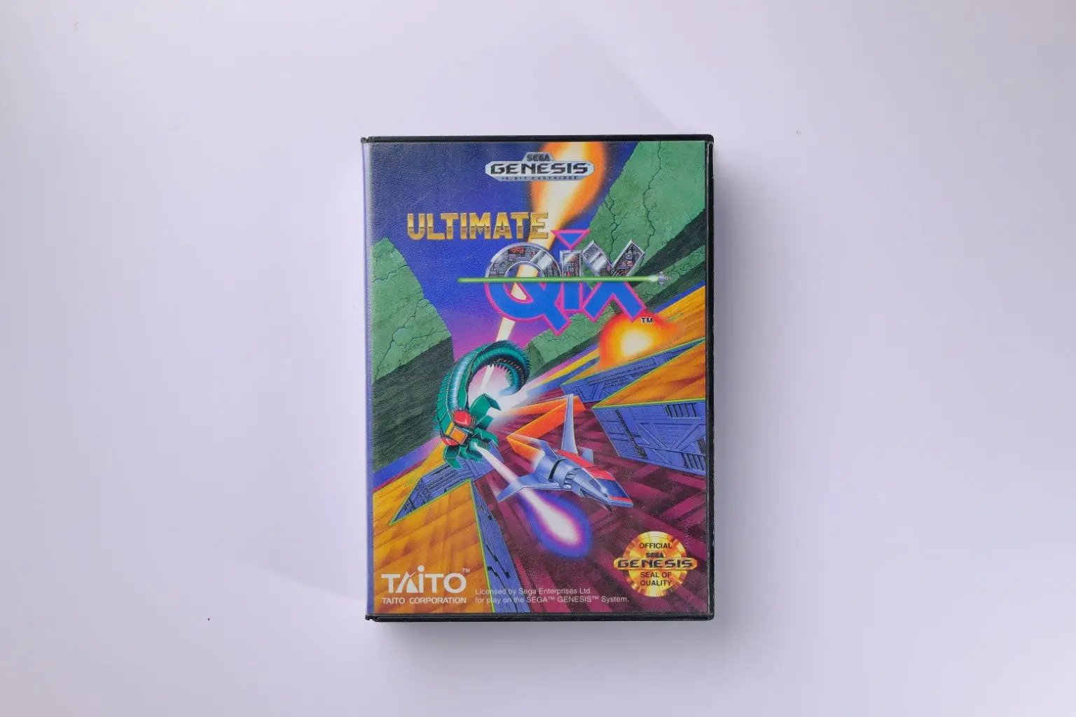 Ultimate Qix Sega Genesis Complete RetroGate - Your Gateway to Classic Gaming