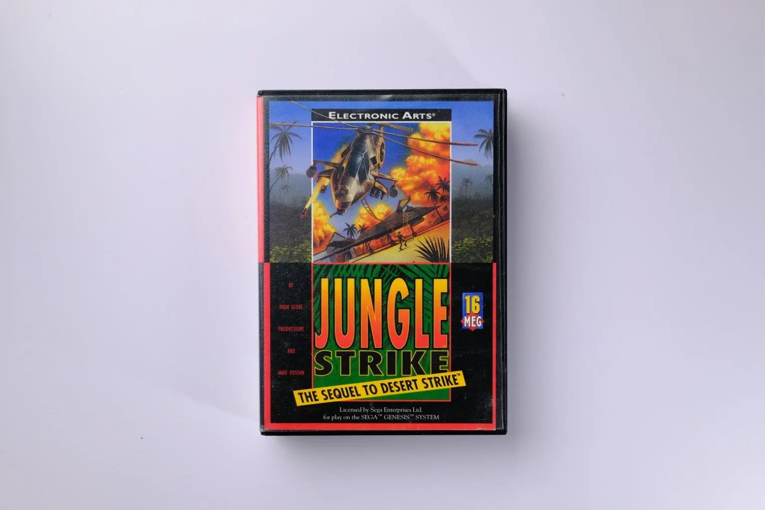 Jungle Strike Sega Genesis Complete RetroGate - Your Gateway to Classic Gaming