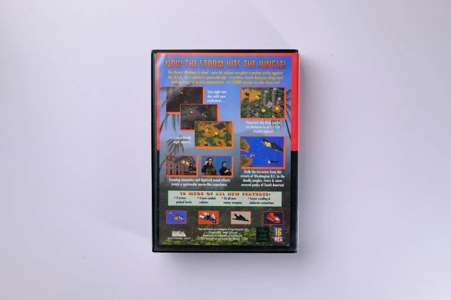 Jungle Strike Sega Genesis Complete RetroGate - Your Gateway to Classic Gaming