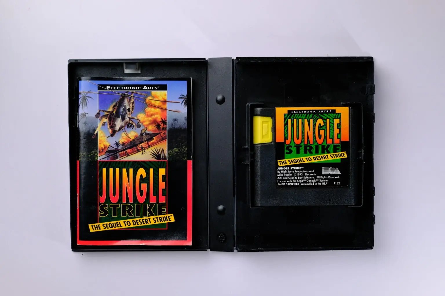 Jungle Strike Sega Genesis Complete RetroGate - Your Gateway to Classic Gaming