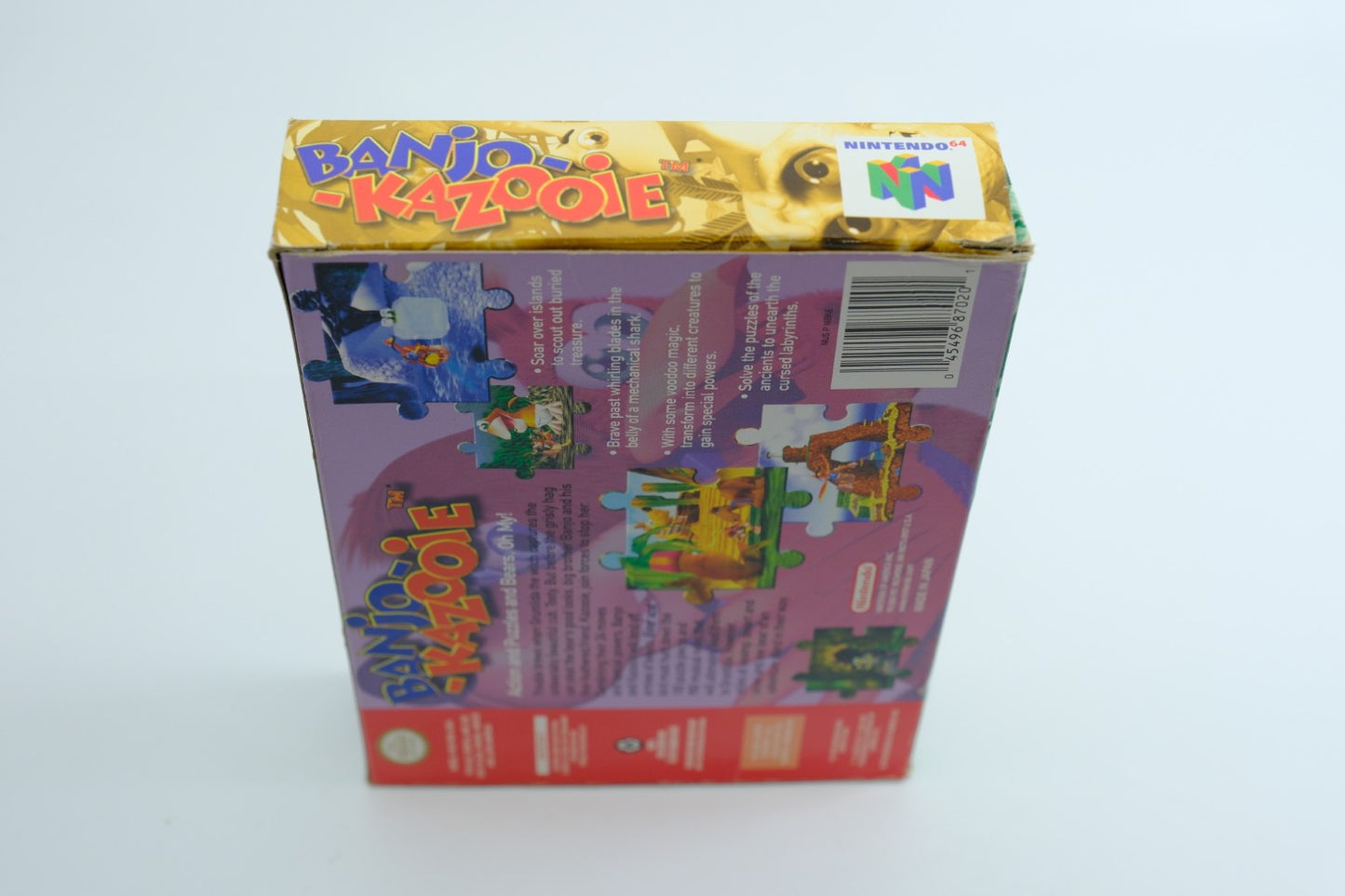 Banjo-Kazooie – Complete in Box (CIB) with Original Receipt
