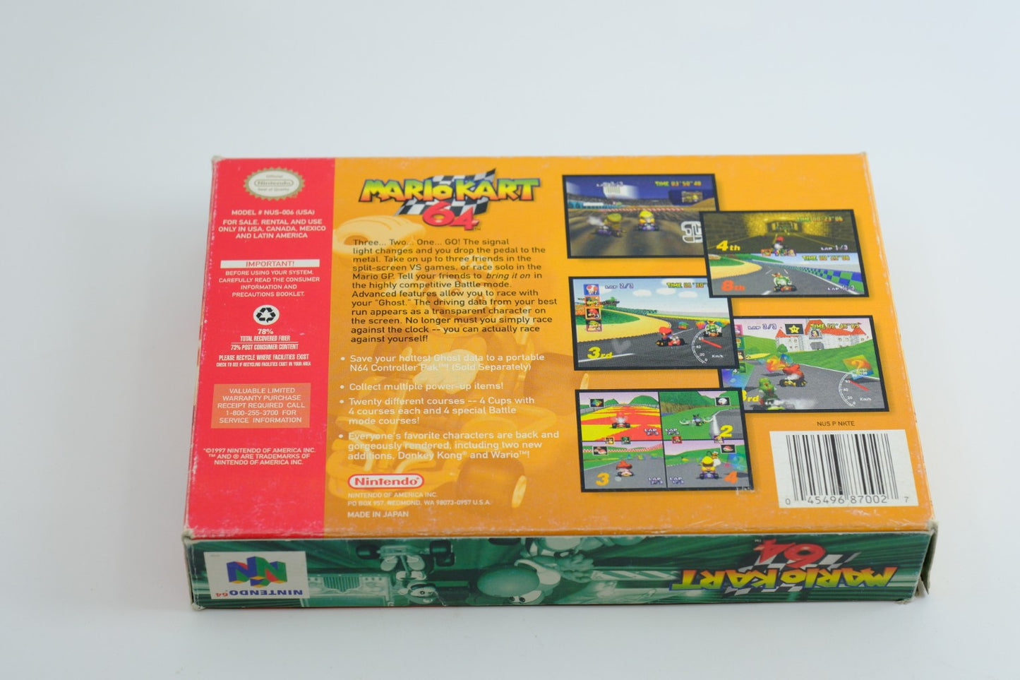 Mario Kart 64 – Complete in Box