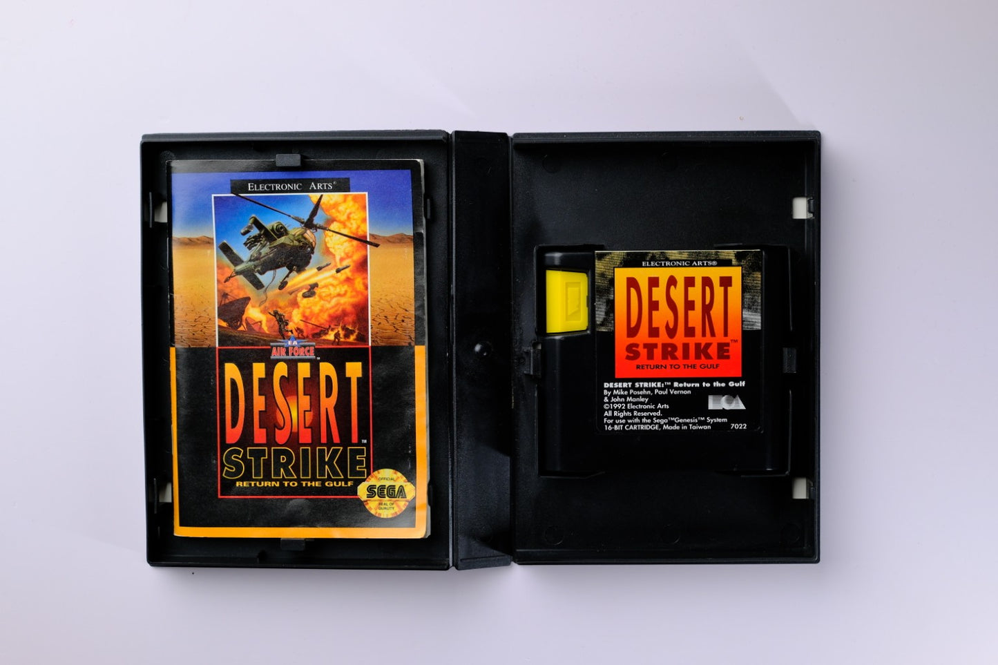 Desert Strike Return to the Gulf Sega Genesis Complete
