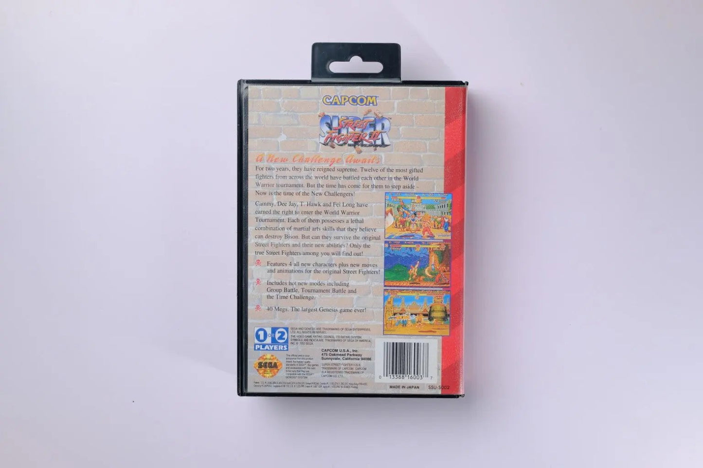 Super Street Fighter II Sega Genesis Complete RetroGate - Your Gateway to Classic Gaming