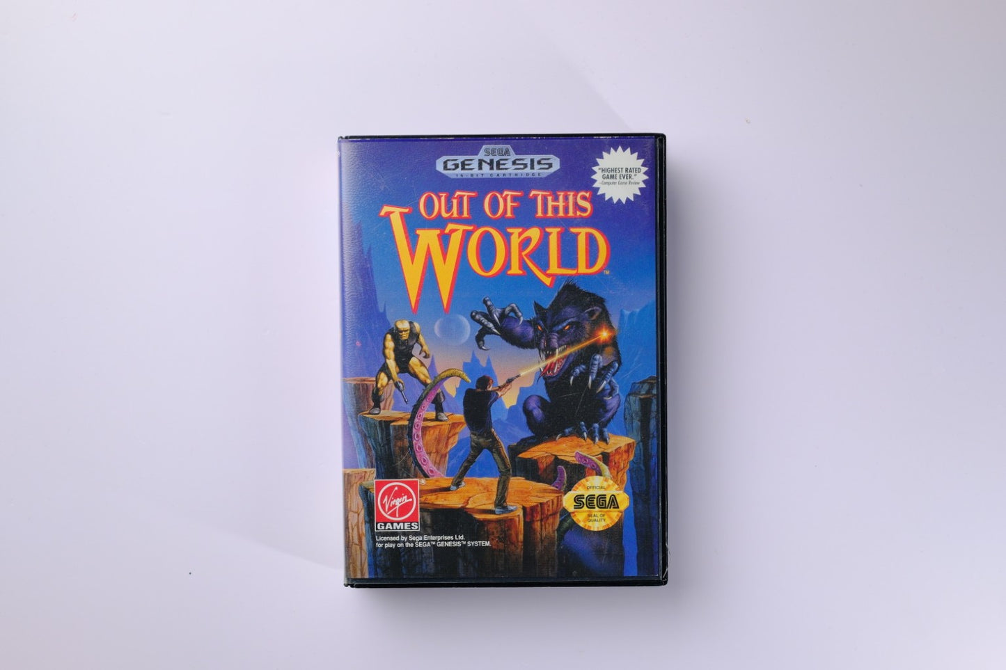 Out of This World Sega Genesis Complete