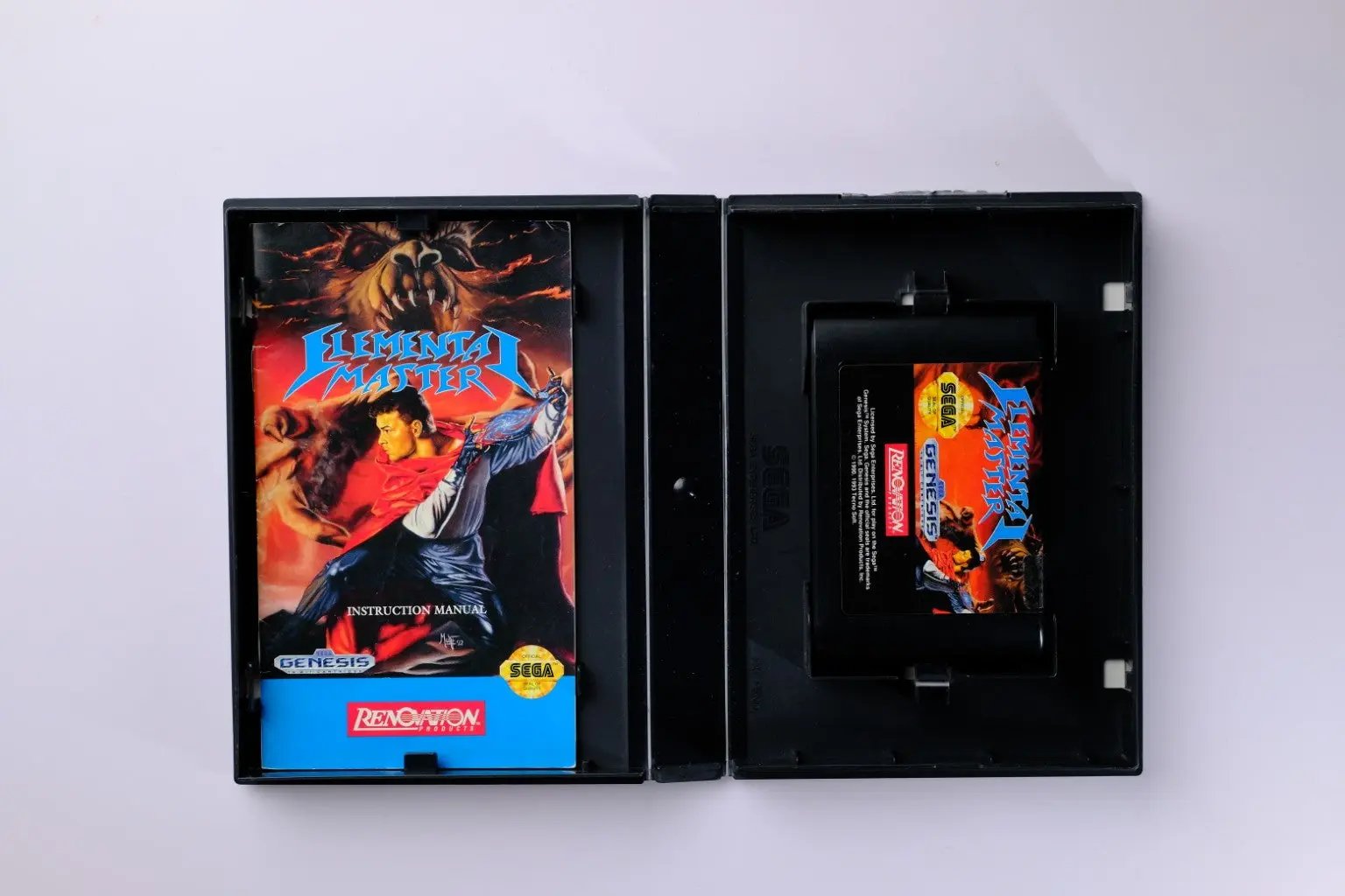 Elemental Master Sega Genesis Complete RetroGate - Your Gateway to Classic Gaming