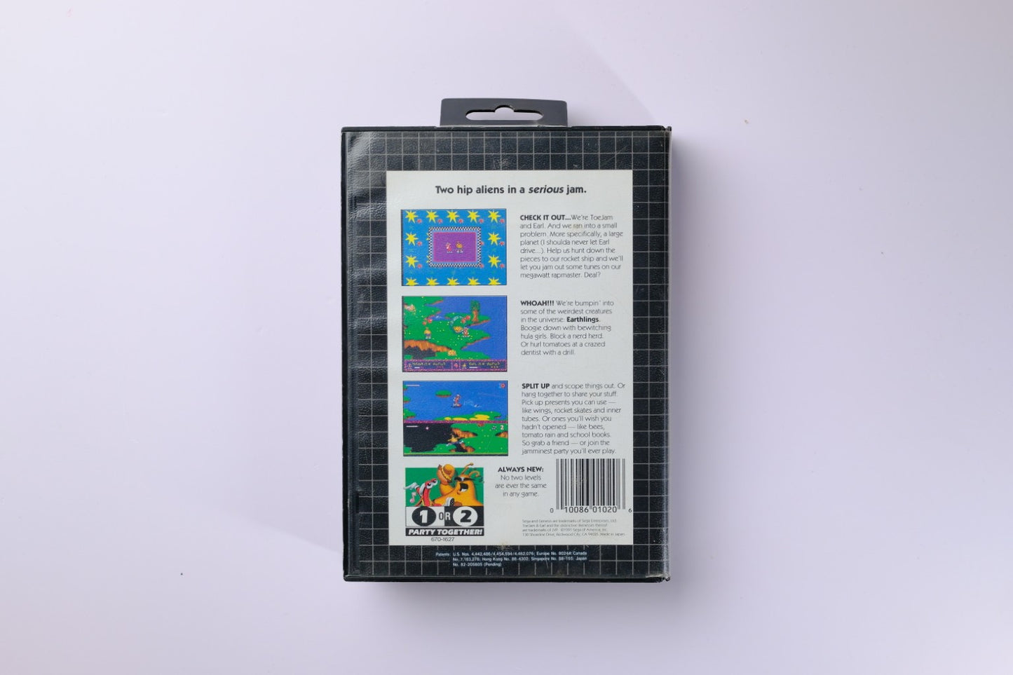 ToeJam and Earl Sega Genesis Complete