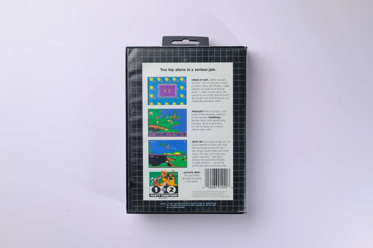 ToeJam and Earl Sega Genesis Complete RetroGate - Your Gateway to Classic Gaming