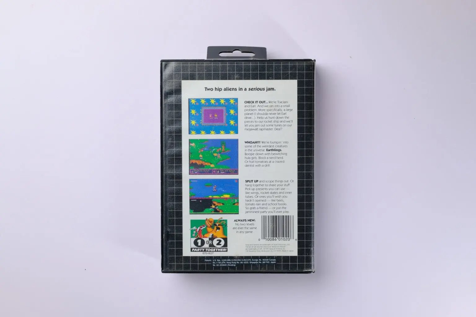 ToeJam and Earl Sega Genesis Complete RetroGate - Your Gateway to Classic Gaming