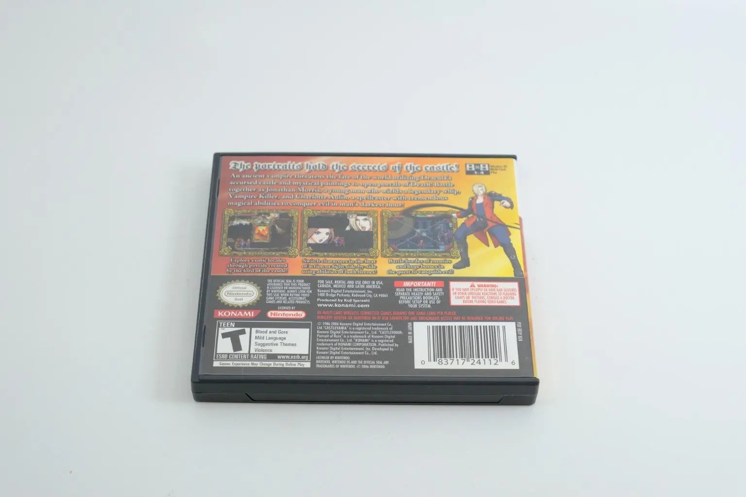 Castlevania: Portrait of Ruin – Complete in Box RetroGate - Your Gateway to Classic Gaming