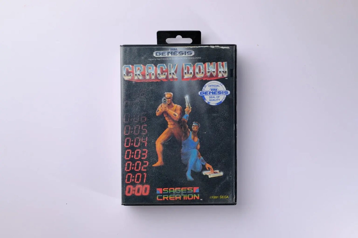 Crack Down Sega Genesis Complete RetroGate - Your Gateway to Classic Gaming