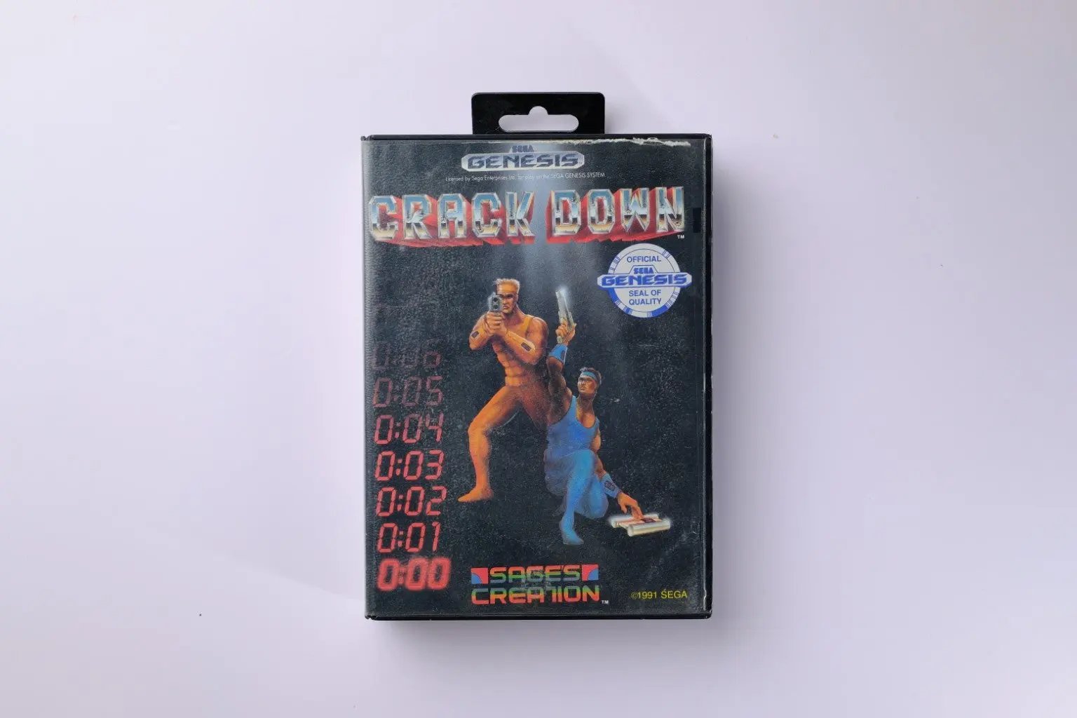 Crack Down Sega Genesis Complete RetroGate - Your Gateway to Classic Gaming