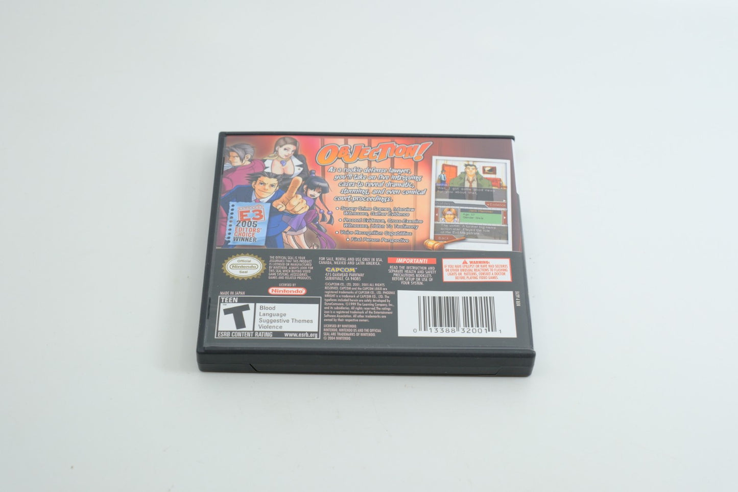 Phoenix Wright: Ace Attorney – Complete in Box
