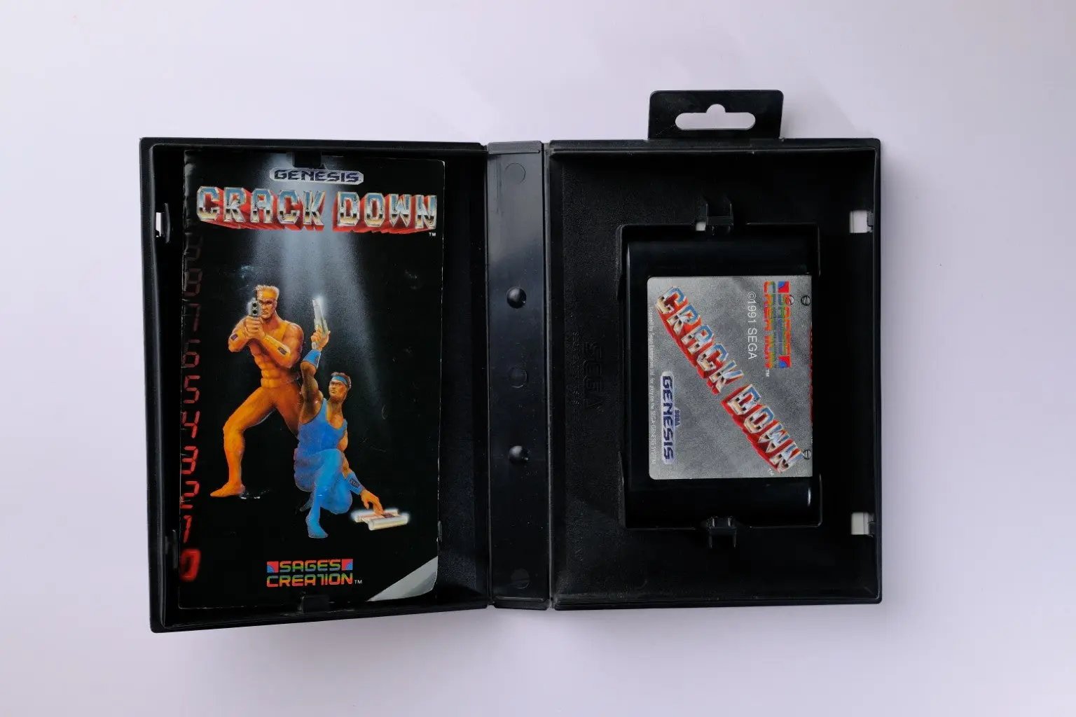 Crack Down Sega Genesis Complete RetroGate - Your Gateway to Classic Gaming