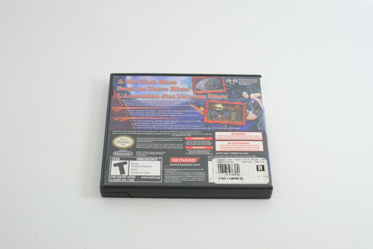 Castlevania: Order of Ecclesia – Complete in Box