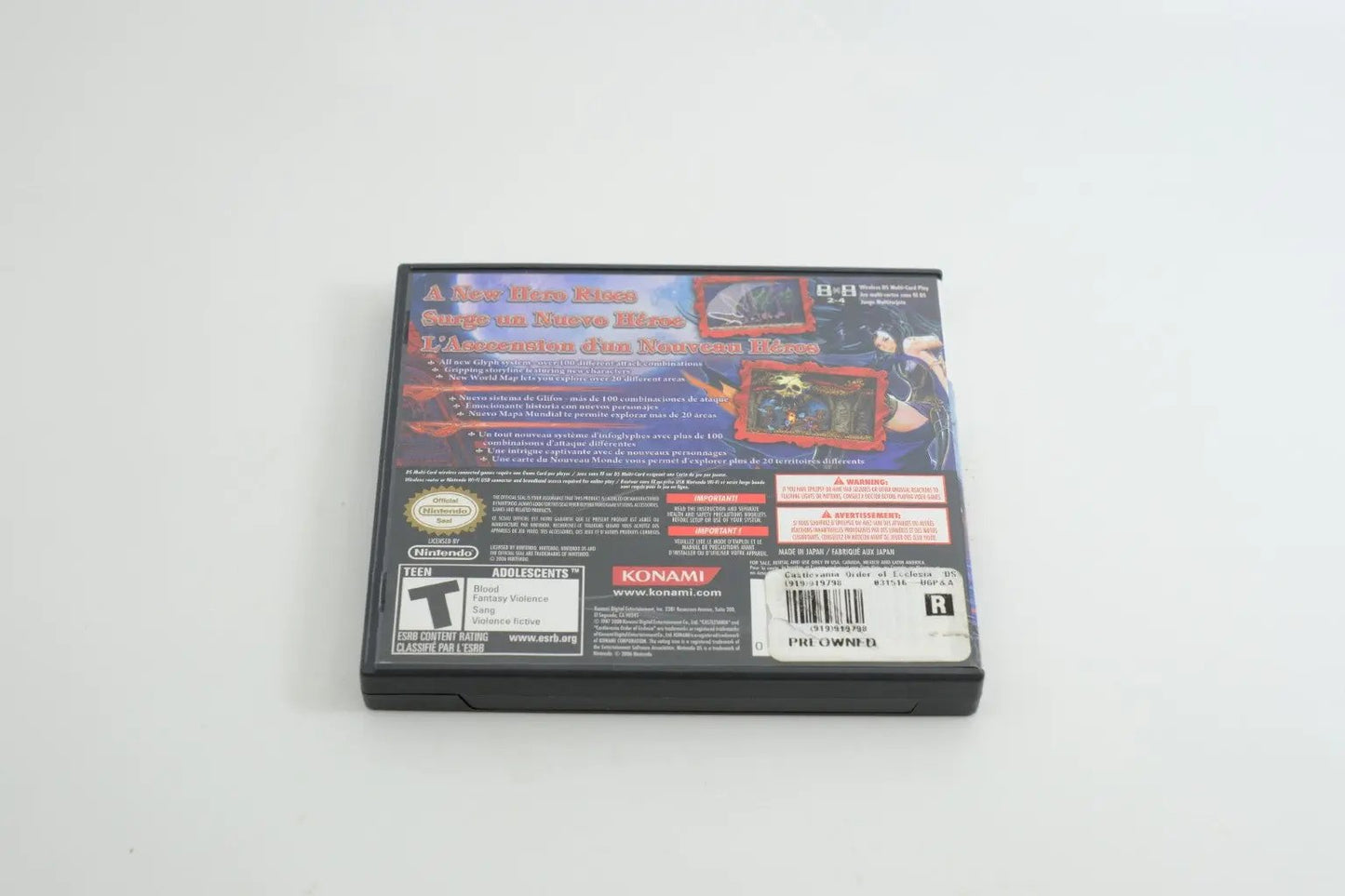 Castlevania: Order of Ecclesia – Complete in Box RetroGate - Your Gateway to Classic Gaming