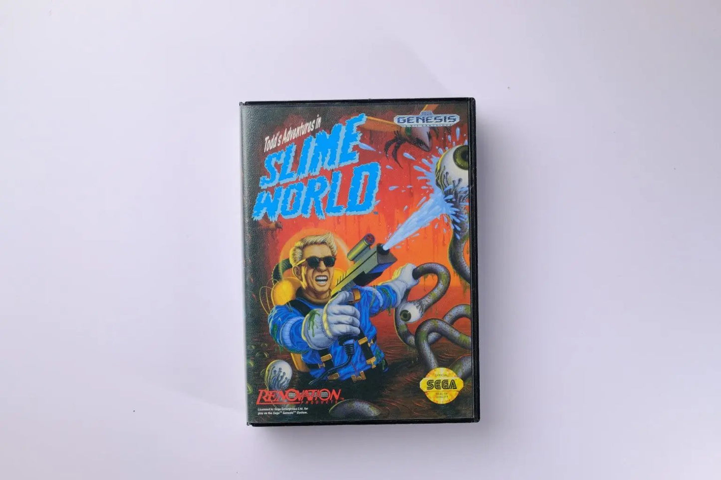 Todd's Adventures in Slime World Sega Genesis Complete RetroGate - Your Gateway to Classic Gaming