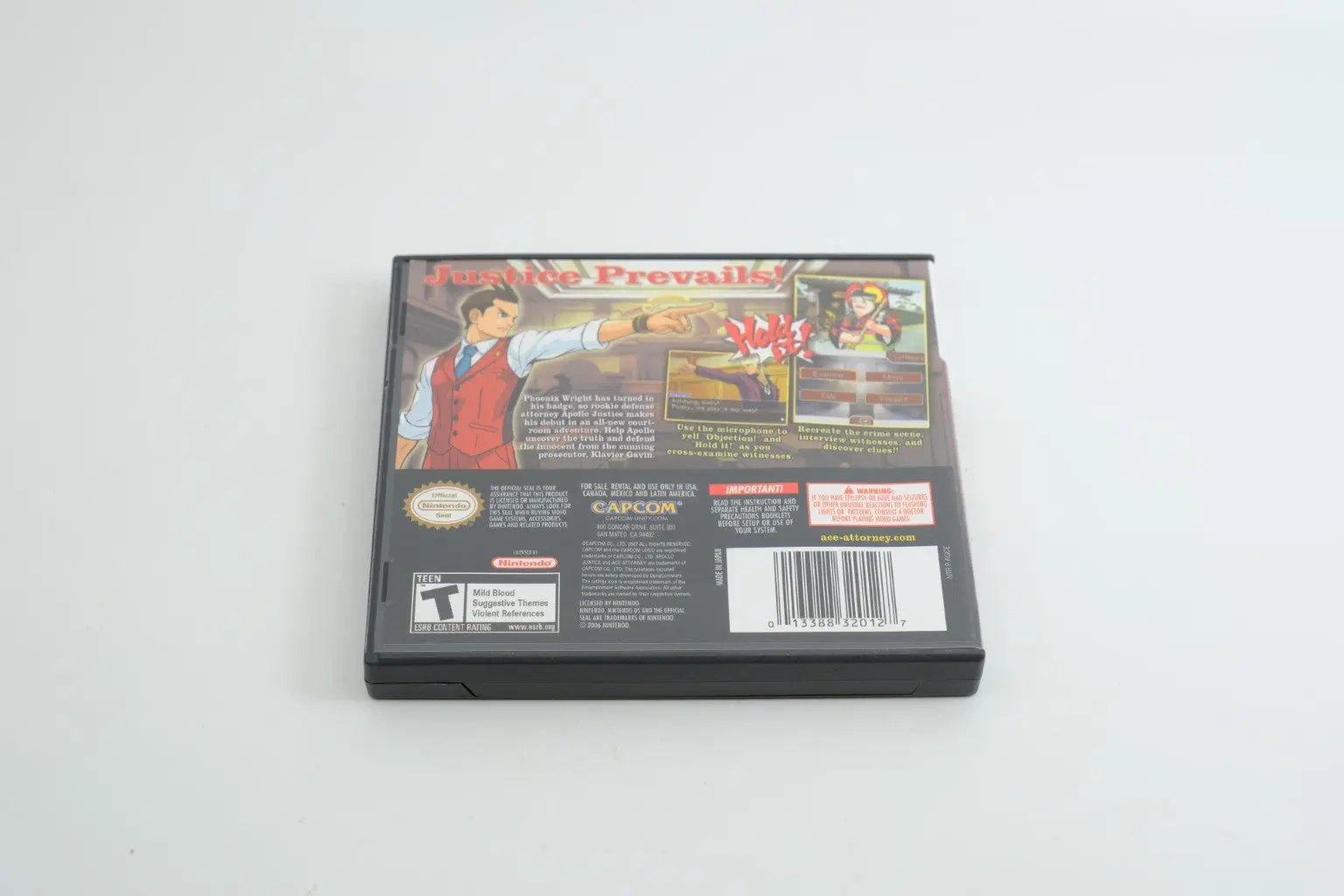 Apollo Justice: Ace Attorney – Complete in Box RetroGate - Your Gateway to Classic Gaming