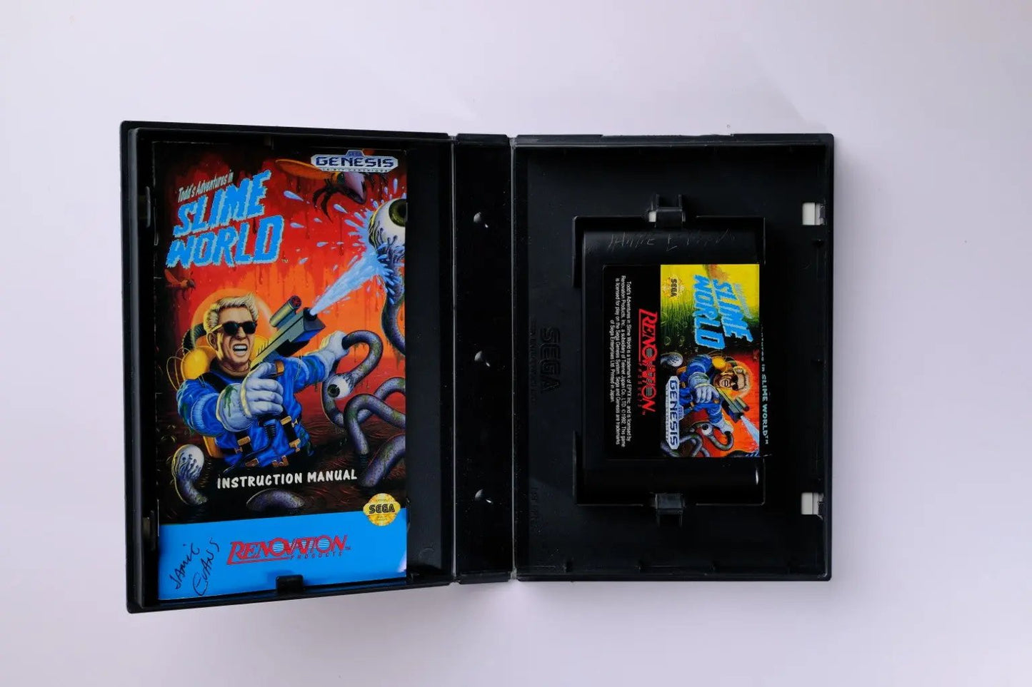 Todd's Adventures in Slime World Sega Genesis Complete RetroGate - Your Gateway to Classic Gaming