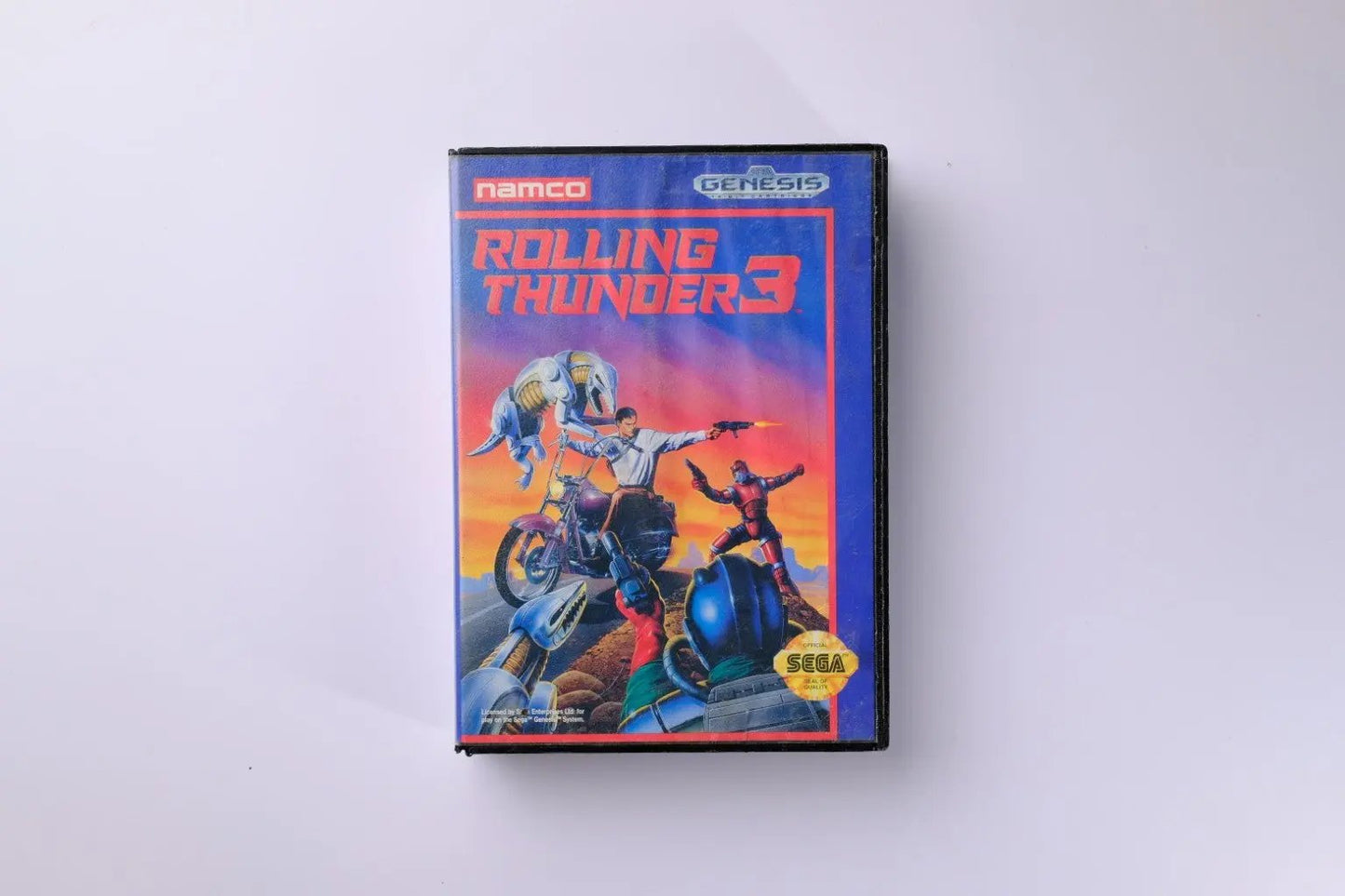 Rolling Thunder 3 Sega Genesis Complete RetroGate - Your Gateway to Classic Gaming