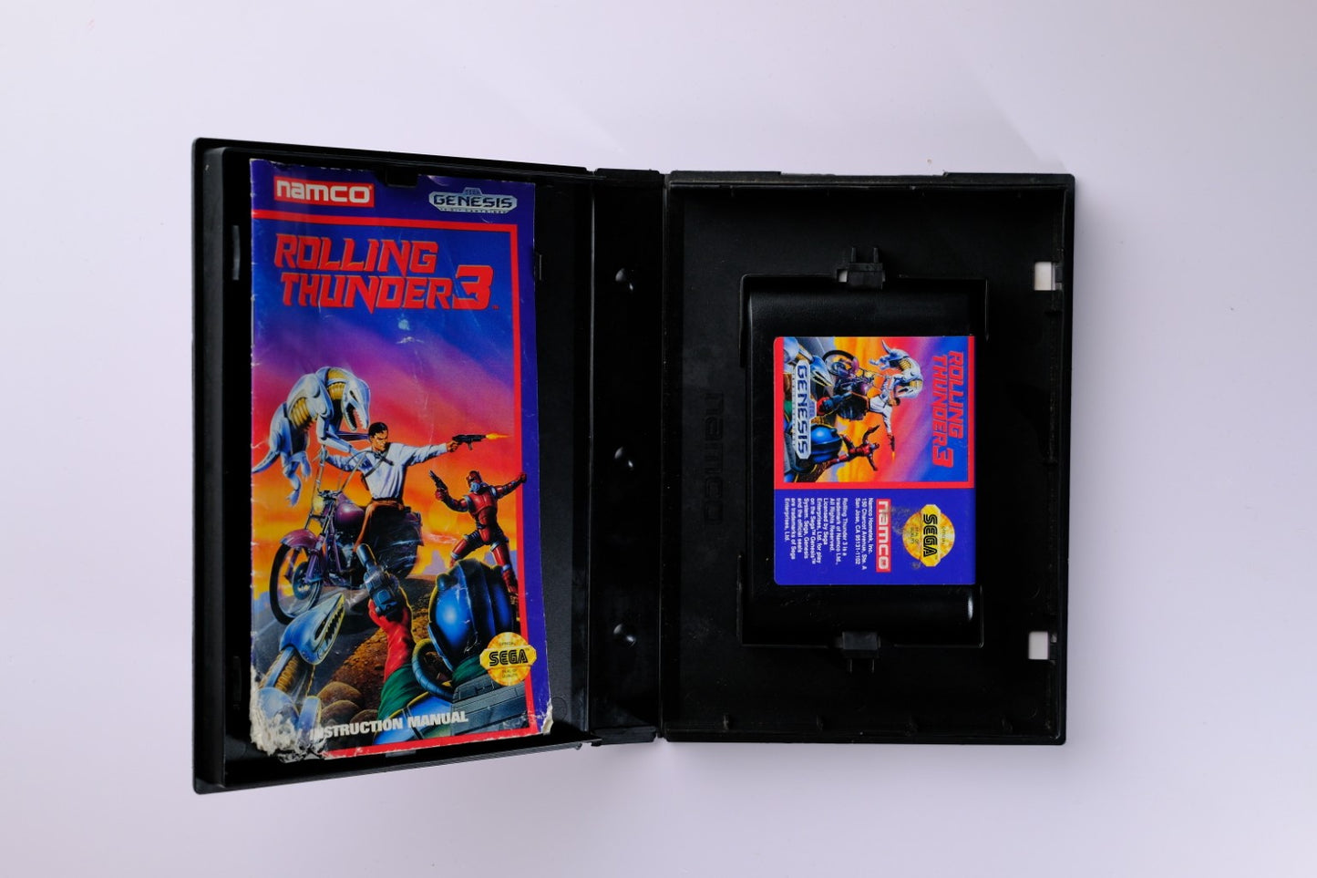 Rolling Thunder 3 Sega Genesis Complete