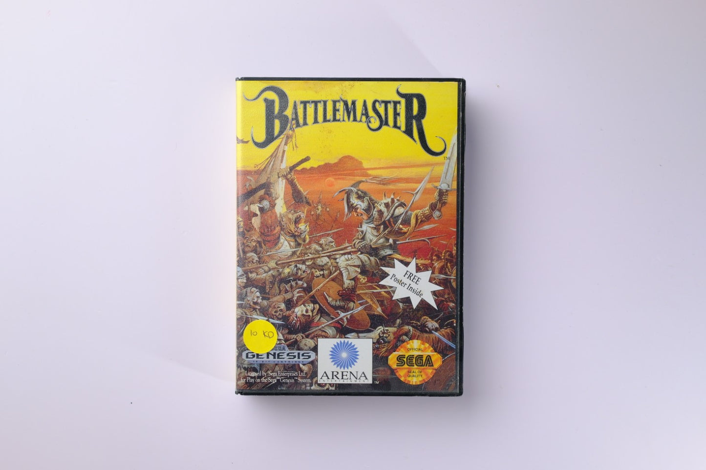 Battle Master Sega Genesis Complete