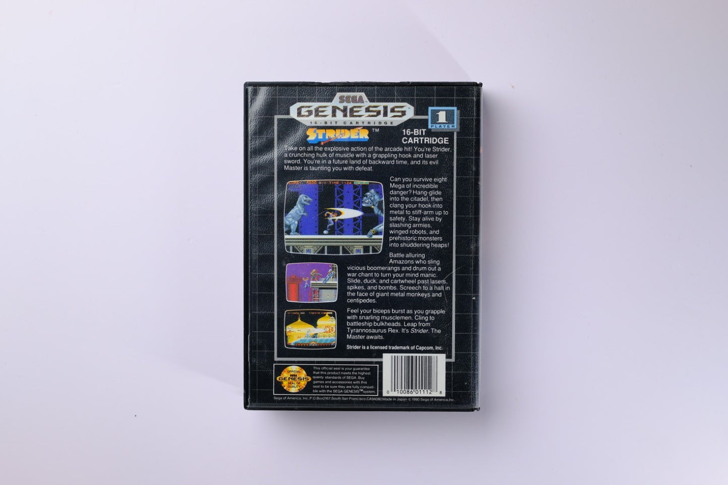 Strider Sega Genesis Complete