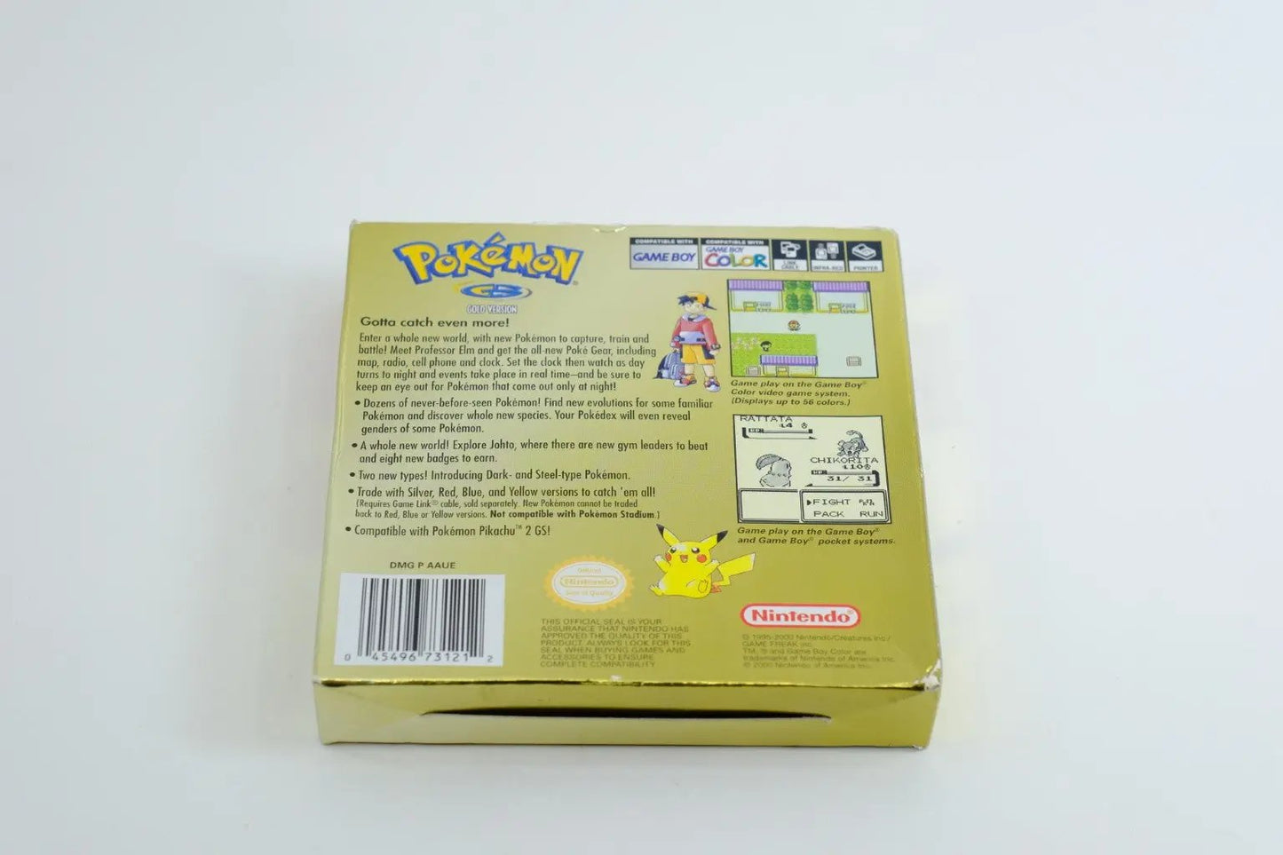 Pokémon Gold Version – Complete in Box RetroGate - Your Gateway to Classic Gaming