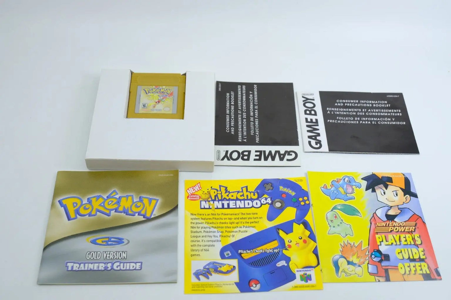 Pokémon Gold Version – Complete in Box RetroGate - Your Gateway to Classic Gaming