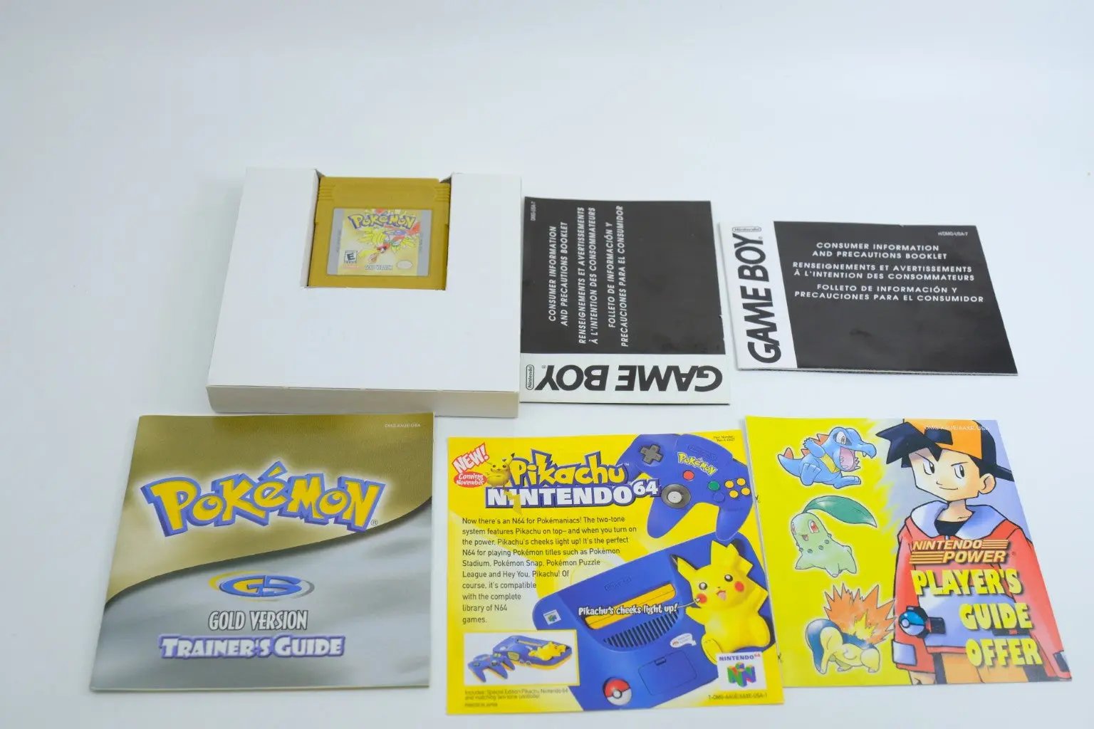 Pokémon Gold Version – Complete in Box RetroGate - Your Gateway to Classic Gaming