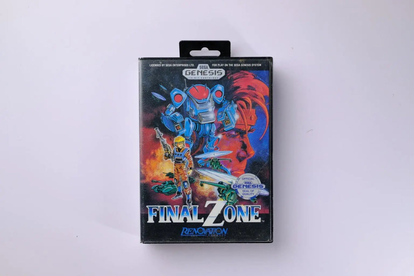 Final Zone Sega Genesis Complete RetroGate - Your Gateway to Classic Gaming
