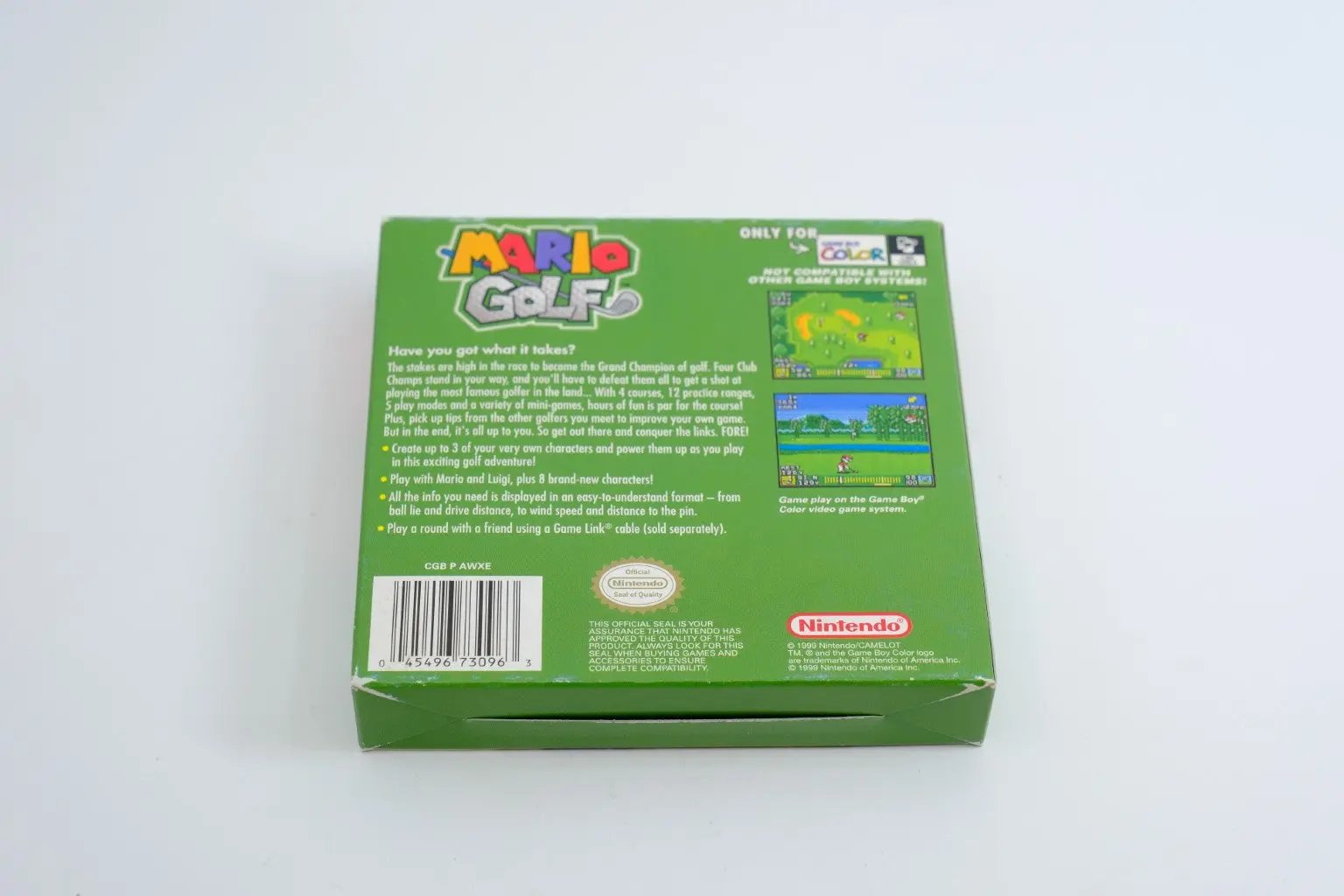 Mario Golf – Complete in Box RetroGate - Your Gateway to Classic Gaming