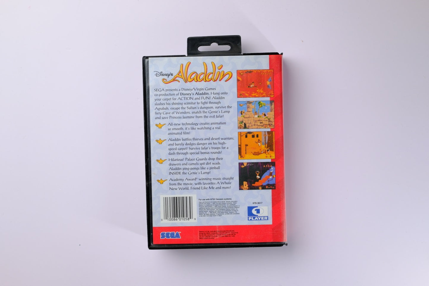 Aladdin Sega Genesis Complete