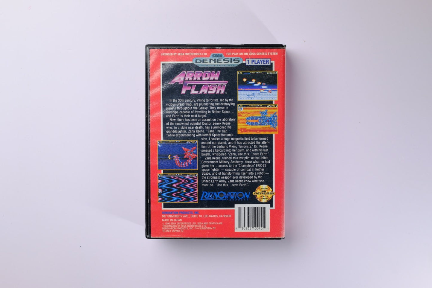 Arrow Flash Sega Genesis Complete