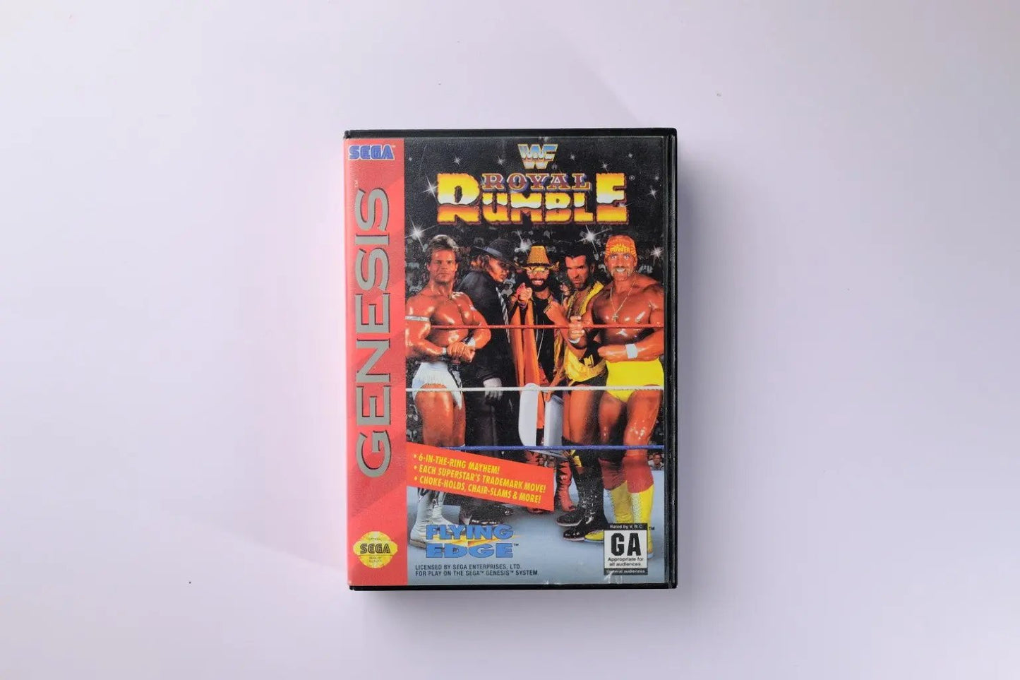 WWF Royal Rumble Sega Genesis Complete RetroGate - Your Gateway to Classic Gaming