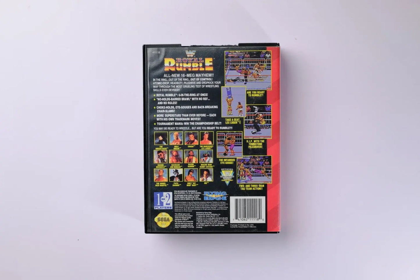 WWF Royal Rumble Sega Genesis Complete RetroGate - Your Gateway to Classic Gaming