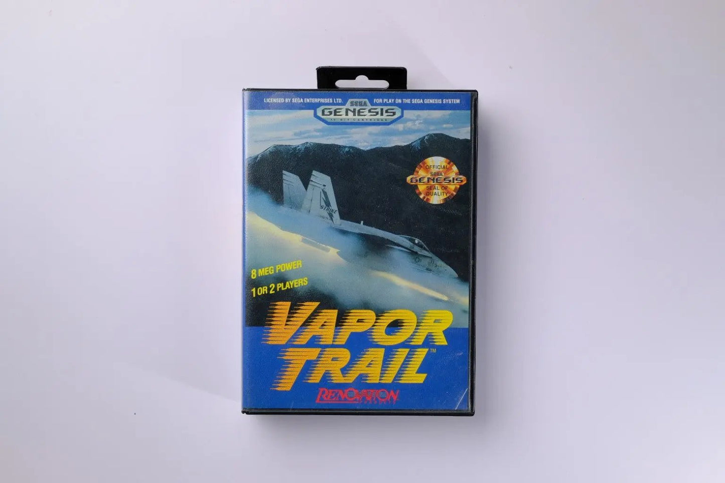 Vapor Trail: Hyper Offence Formation Sega Genesis Complete RetroGate - Your Gateway to Classic Gaming