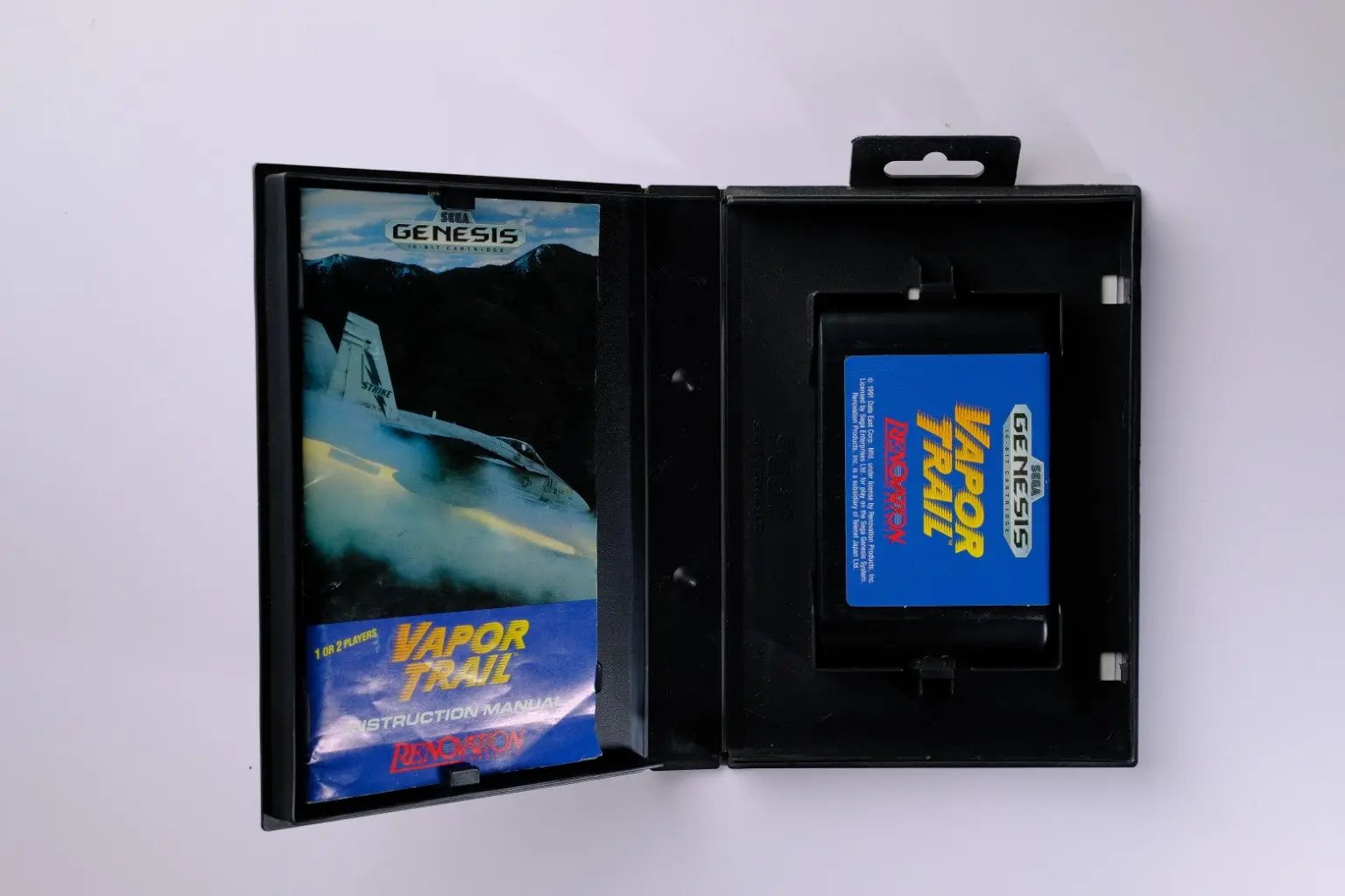 Vapor Trail: Hyper Offence Formation Sega Genesis Complete RetroGate - Your Gateway to Classic Gaming