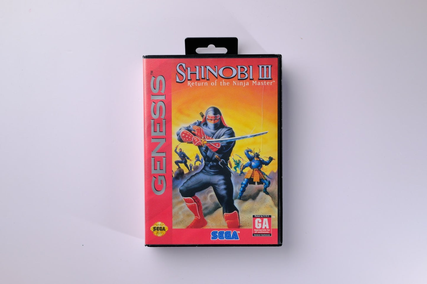 Shinobi III Return of the Ninja Master Sega Genesis Complete