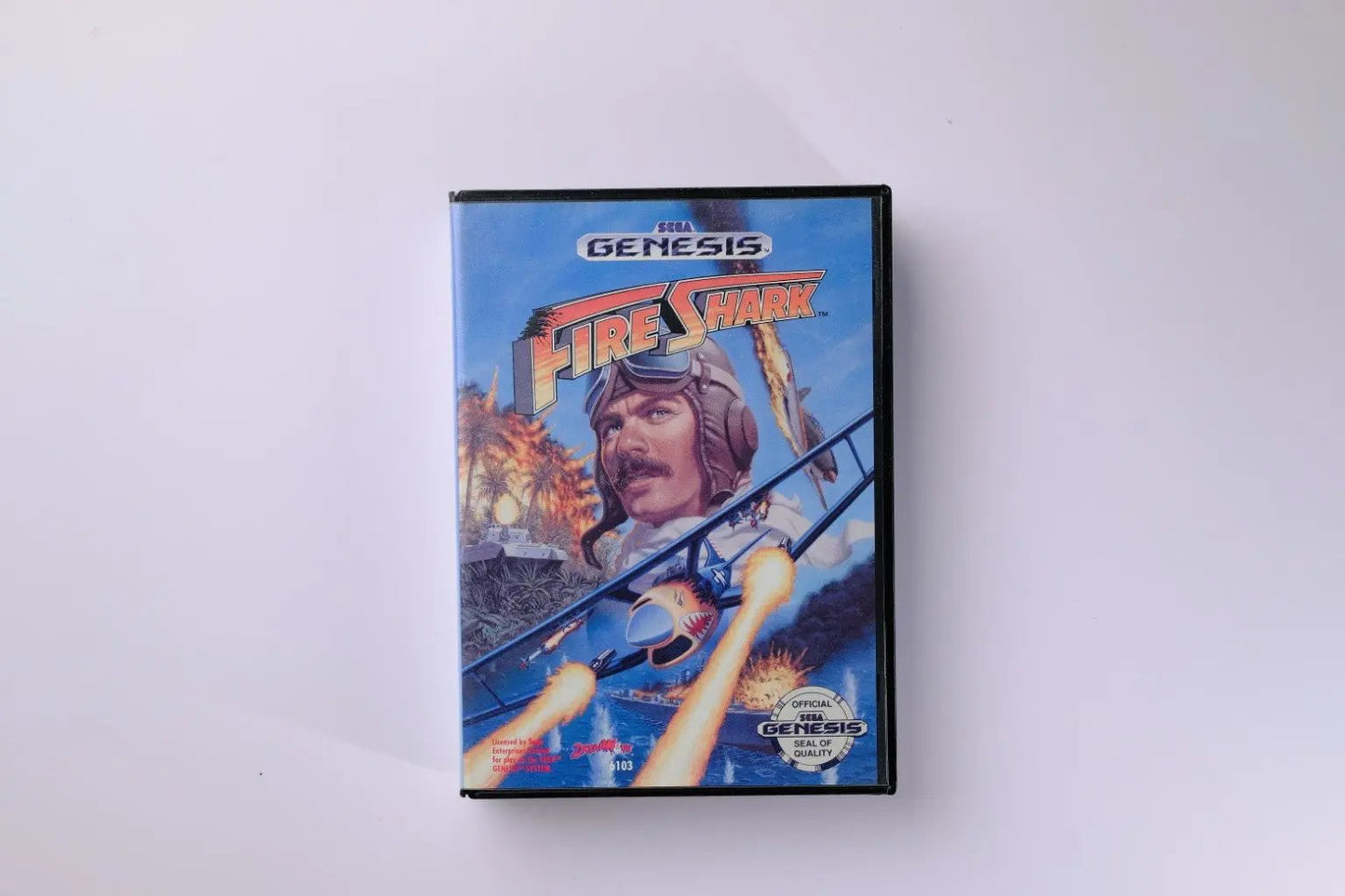Fire Shark Sega Genesis Complete RetroGate - Your Gateway to Classic Gaming