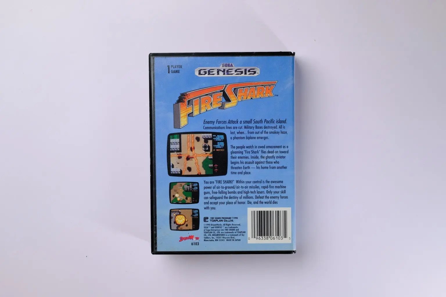 Fire Shark Sega Genesis Complete RetroGate - Your Gateway to Classic Gaming