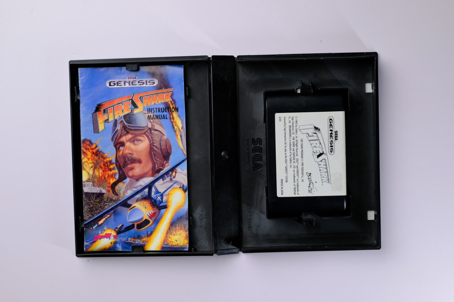 Fire Shark Sega Genesis Complete